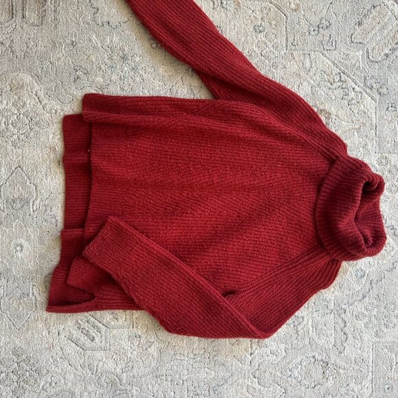 Madewell Mercer Turtleneck Sweater in Coziest Yarn - Picture 4 of 4